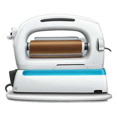 ironing machine sticker