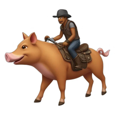 hog rider sticker