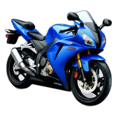 blue 2005 honda cbr600rr sticker