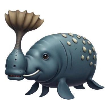 Steller's sea cow sticker