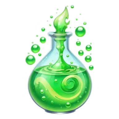 glitter toxic potion
 sticker