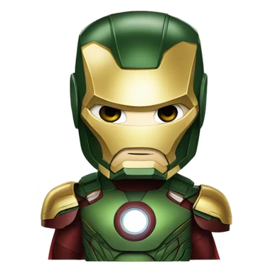 Loki as Iron Man sticker