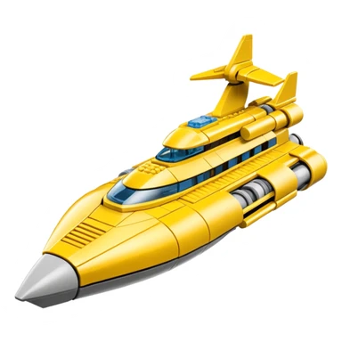Lego Naboo Royal cruiser Starship  sticker