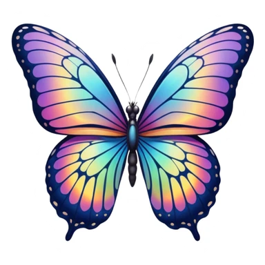 alas de mariposa sticker