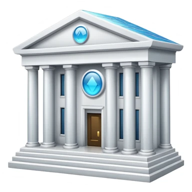 glitter white bank sticker