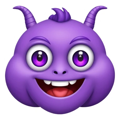 One eye, one horn fly, and purple people eater sticker