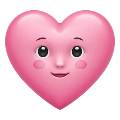 Make a pink heart with a cute R in the middle sticker