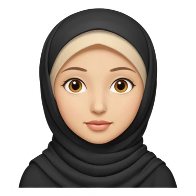 wanita berhijab sticker