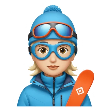 A person is skiing on the snow
person sticker