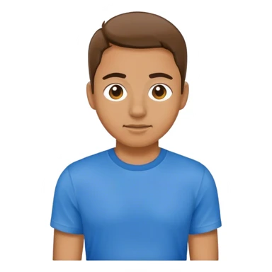 Blue T shirt  sticker