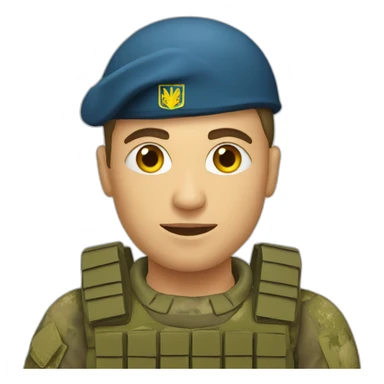 ukraine soldier sticker