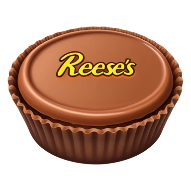 reeses peanut butter cup exact same replica sticker