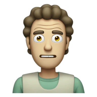 Rick from rick and Morty sticker