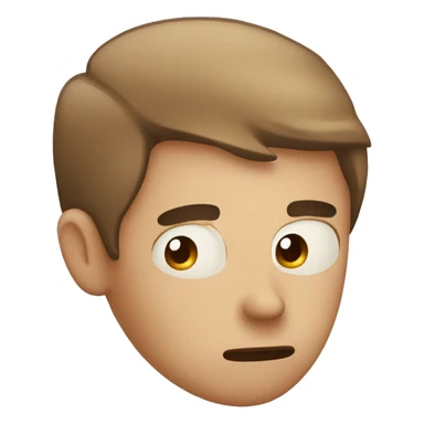 Sleep deprive face sticker