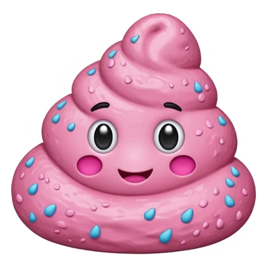 Pink Poop sticker