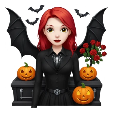 Chris motionless  🕸🦇🎃🥀⚰️🖤🪦🎶🎤👩‍🦰 sticker