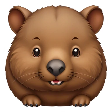 Wombat sticker