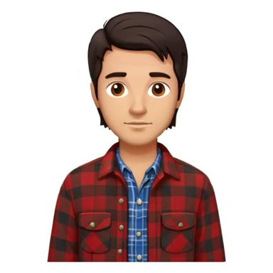 Masculine woodies man camper outdoors vibe  sticker