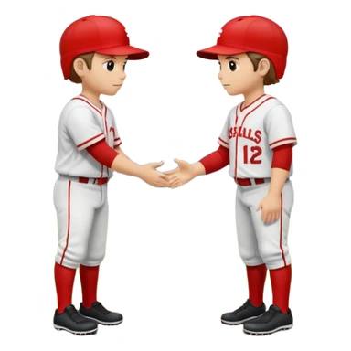 quiero dos equipos enemigos de baseball  sticker