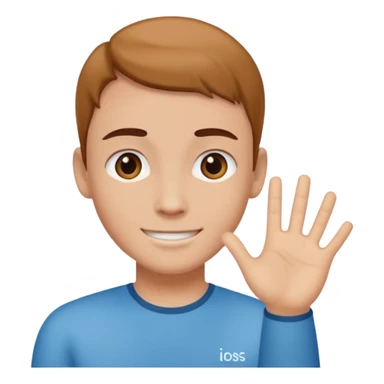 saying hello avatar  sticker