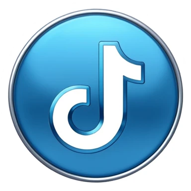 Badge Bleu vérifié tiktok sticker