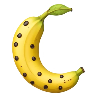 Tired banana sticker