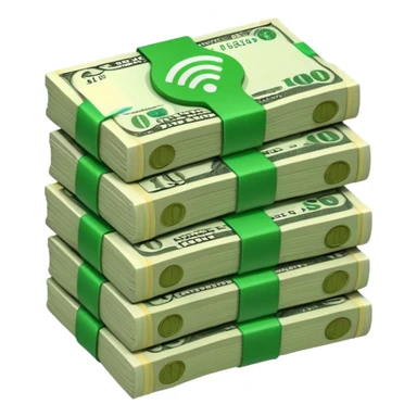 wifi money sticker