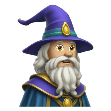 Wizard king melchior sticker