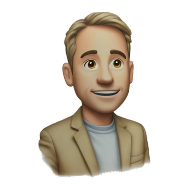 a color pencil drawing on a piece of paper sticker