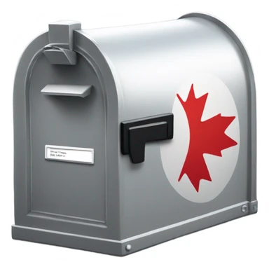 Canada Post mail box sticker