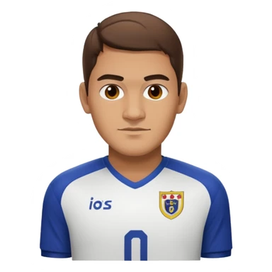 Casillas football player sticker