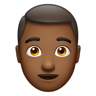 One eyebrow raised emoji sticker