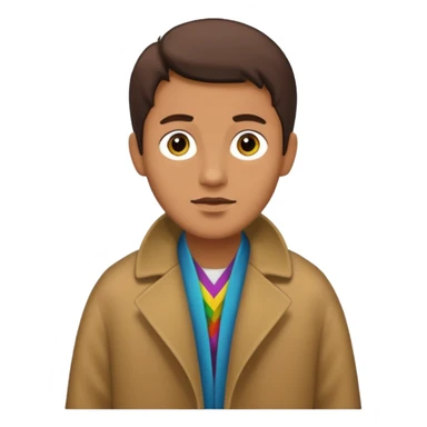 joseph in coat of many colors in bible times sticker