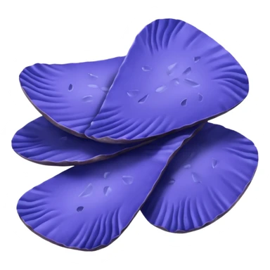 blue potato chips sticker