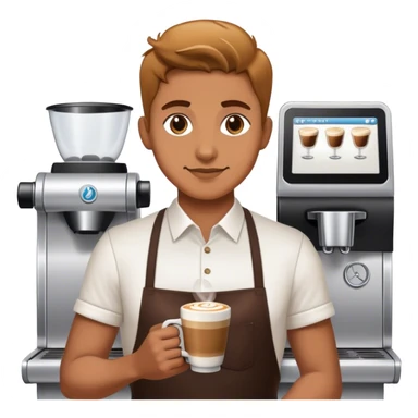 experienced barista sticker