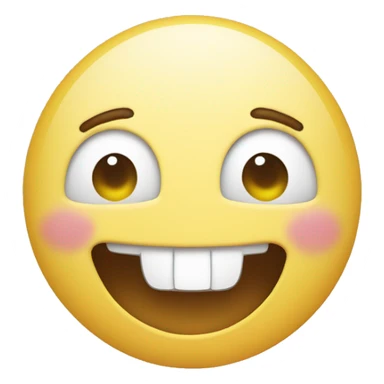 Caring smilie face  sticker