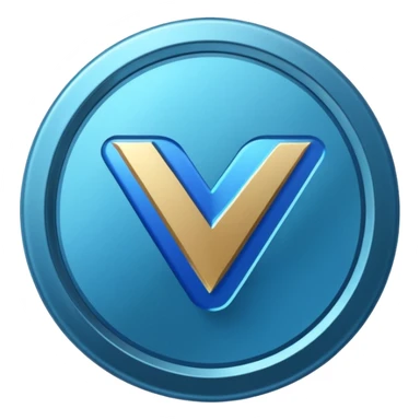 A blue tick ✅ verification badge with a rough outer body for my tiktok account sticker