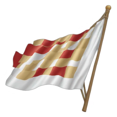 drapeau de la Vendée sticker
