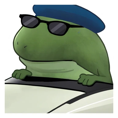 Car whithe Nissan  sticker