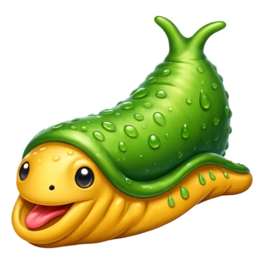 Slurped Nibbles Slug sticker