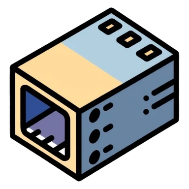 Network connector sticker