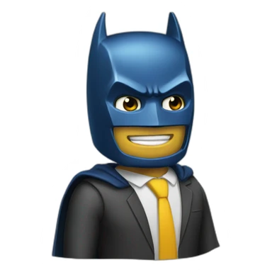 corporate batman sticker