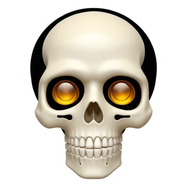 Gojo skeleton sticker