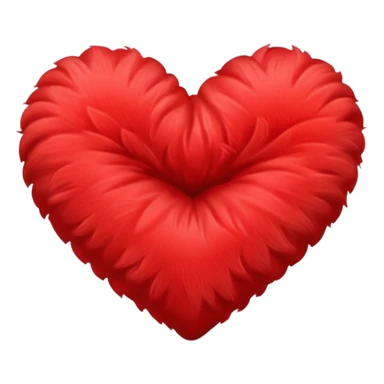 heart-shaped pillow sticker