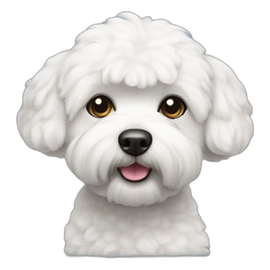 Bichon havanais noir sticker