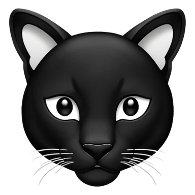 Puma logo as an emoji sticker