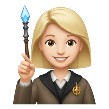 Docent with pointing wand,Museum Staff sticker