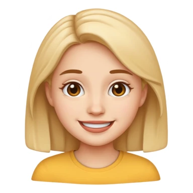 anya forger emoji with a contour sticker