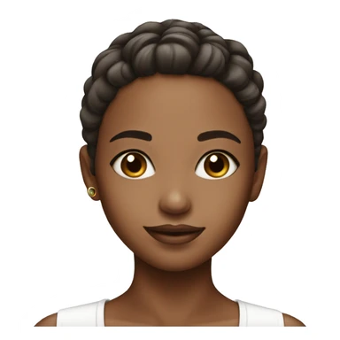 Girl skincare sticker