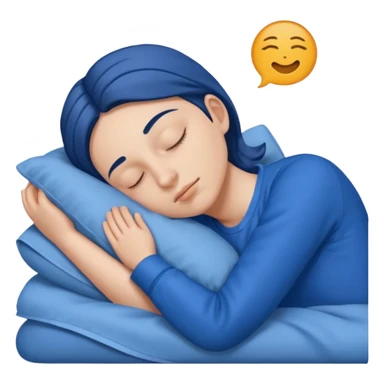 gorgi gales durmiendo con ropa celeste sticker